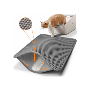cat litter mat
